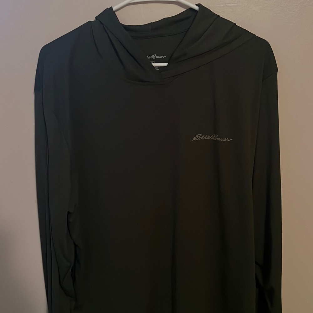 Dark green Eddie Bauer hoodie